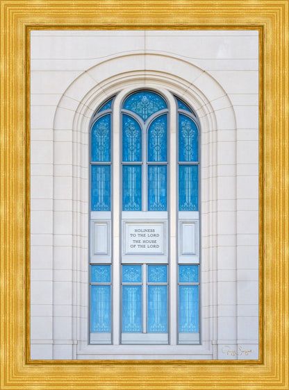 Layton Utah Holiness to the Lord Large Wall Art