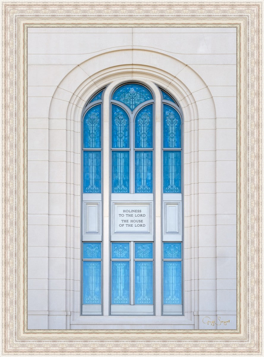 Layton Utah Holiness to the Lord Large Wall Art