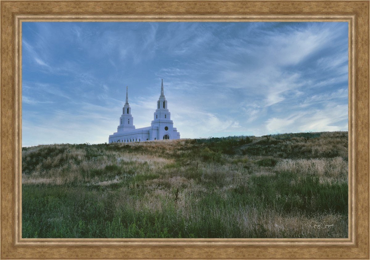 Layton Utah Meadow Large Wall Art