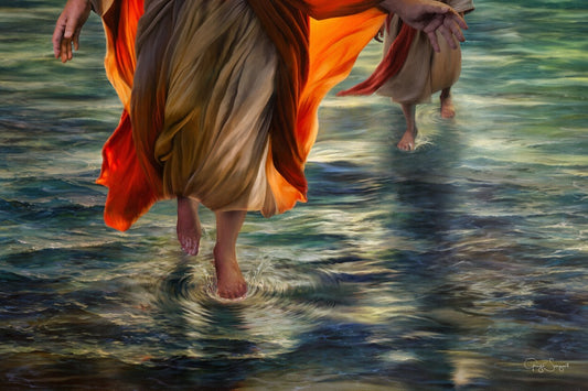 Faith to Follow Large Wall Art Gallery Wrap
