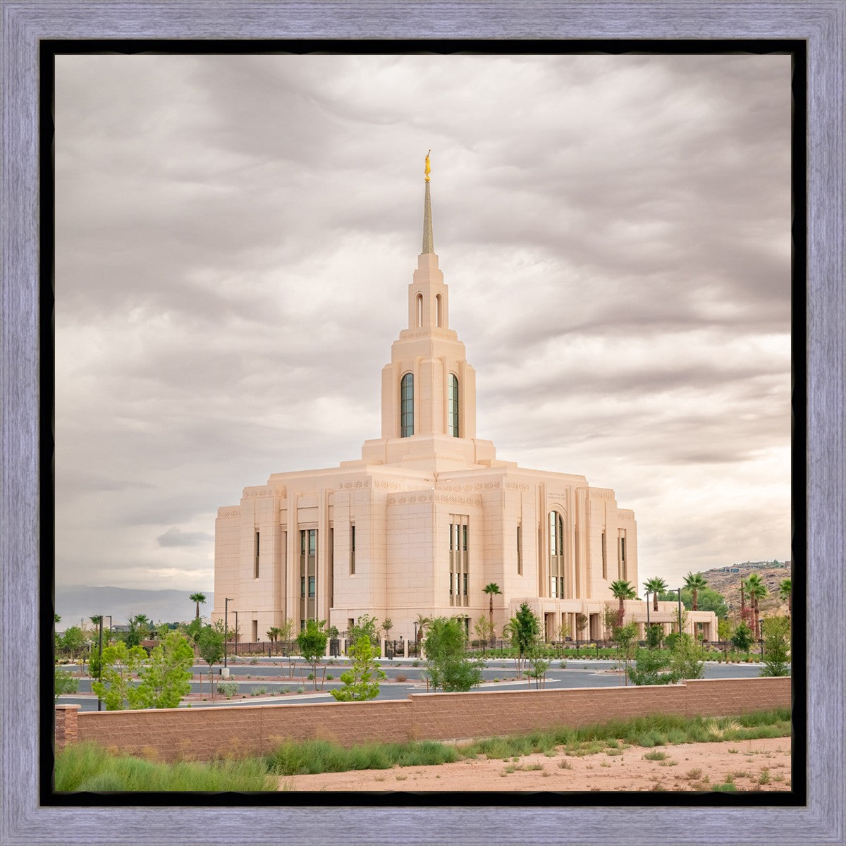 Red Cliffs Utah Dusty Sunset