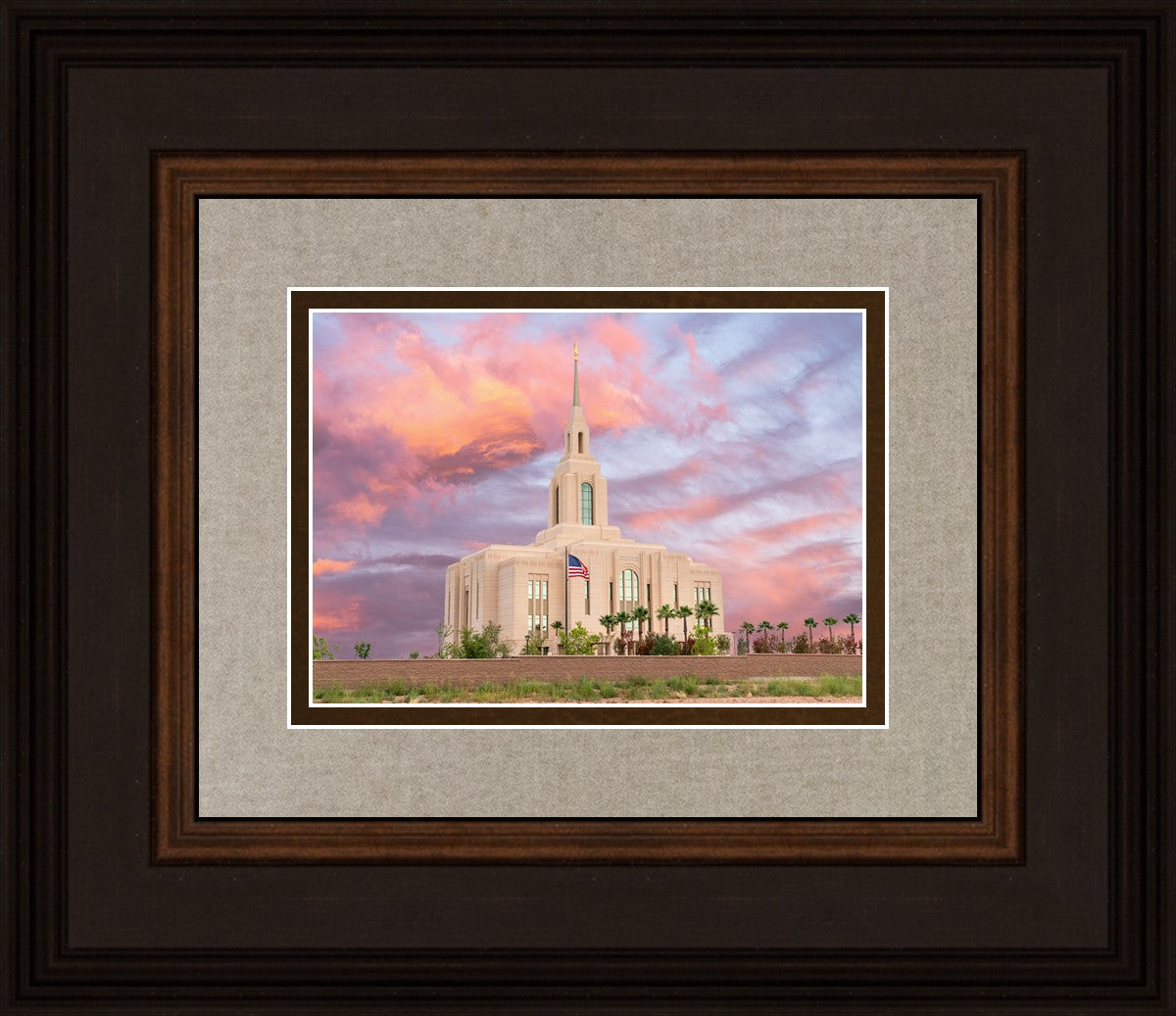 Red Cliffs Utah Sunset Glory