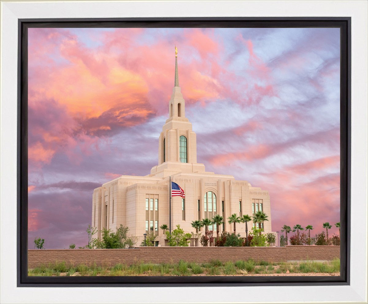 Red Cliffs Utah Sunset Glory