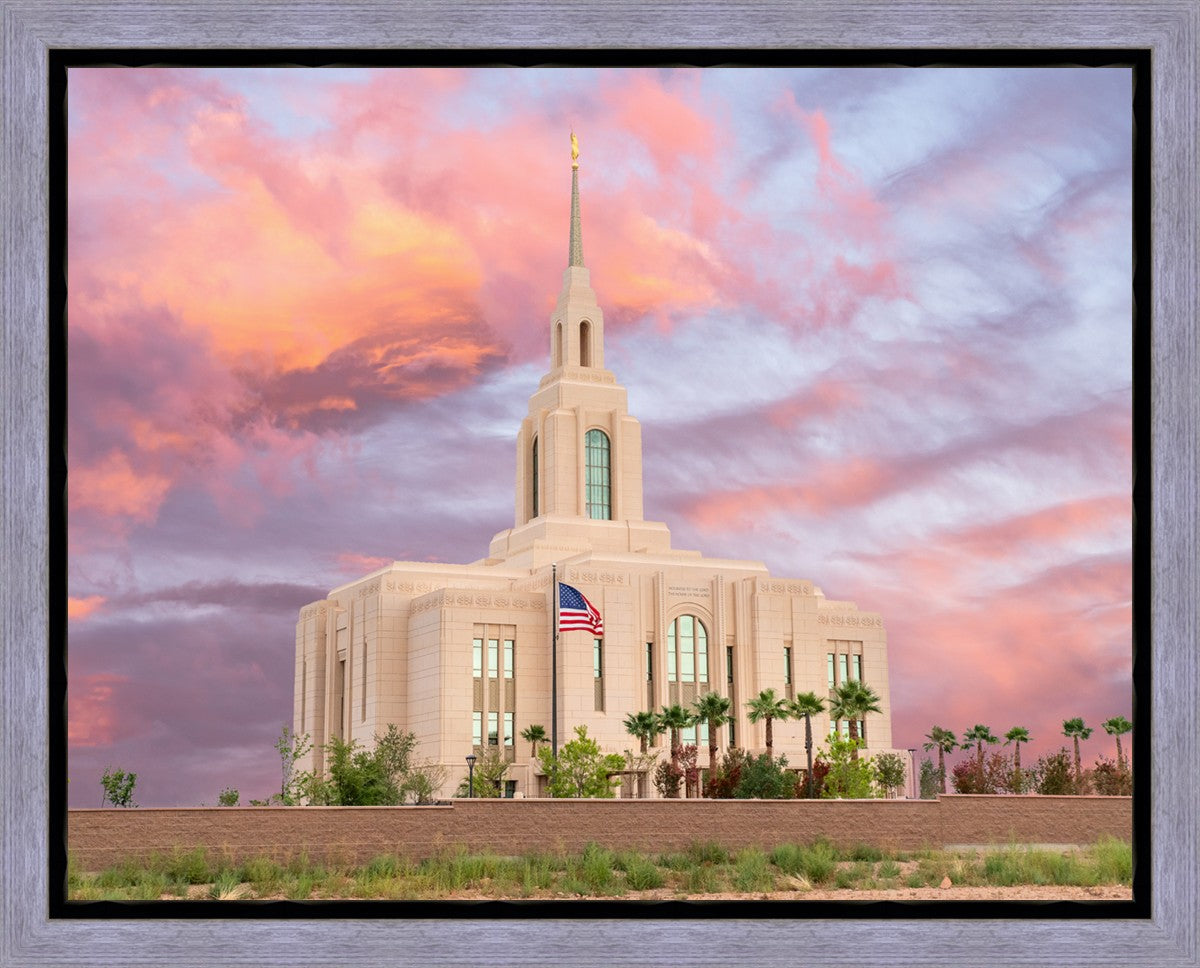 Red Cliffs Utah Sunset Glory