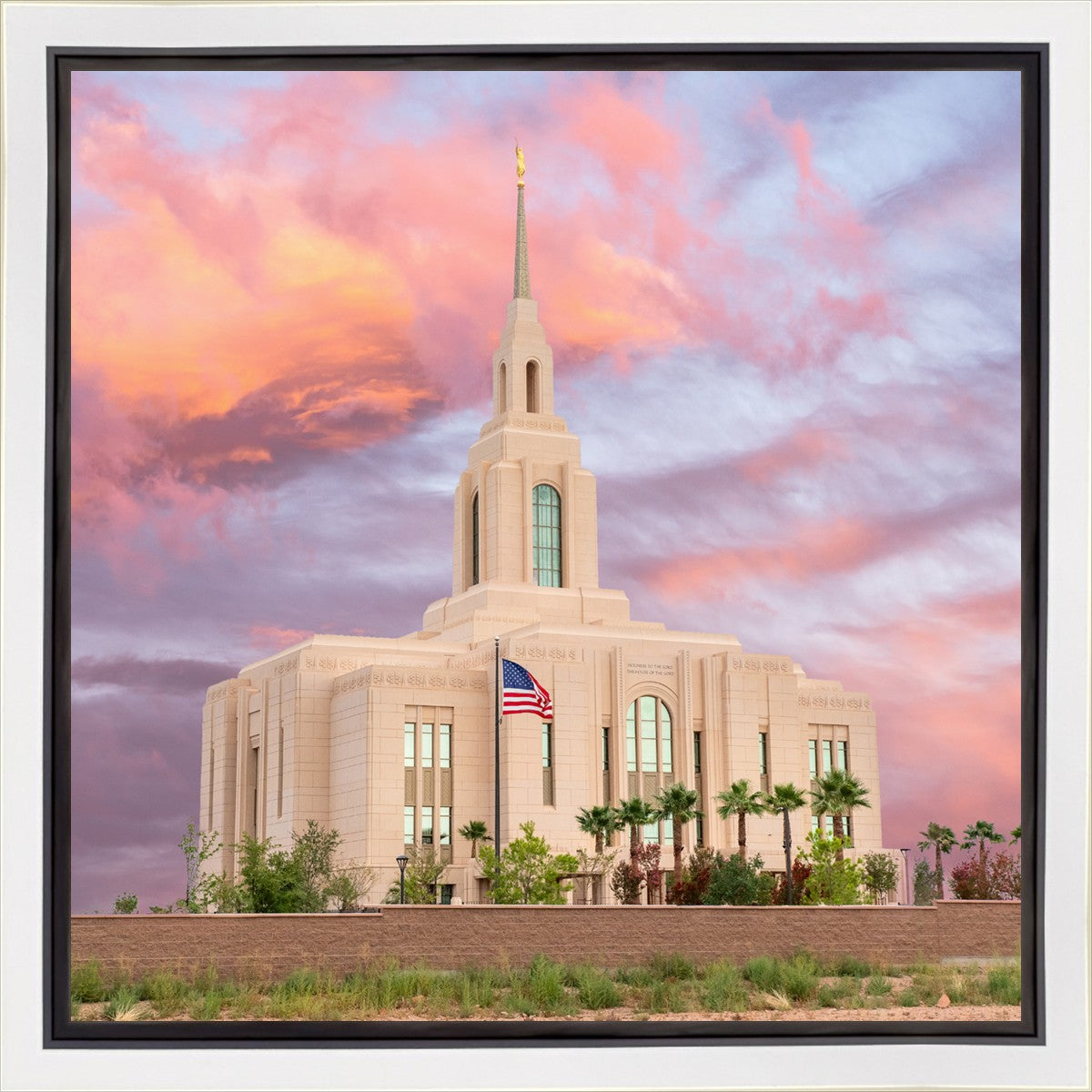 Red Cliffs Utah Sunset Glory