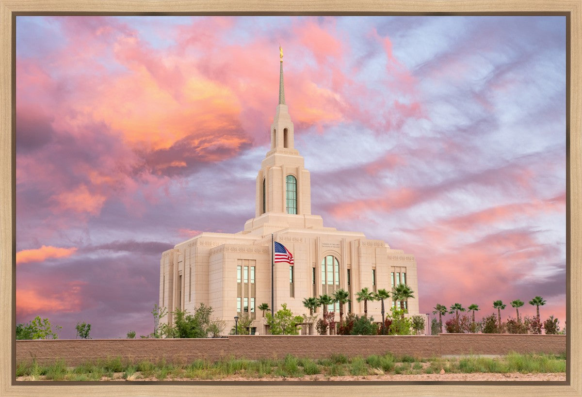 Red Cliffs Utah Sunset Glory