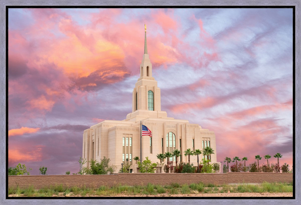 Red Cliffs Utah Sunset Glory