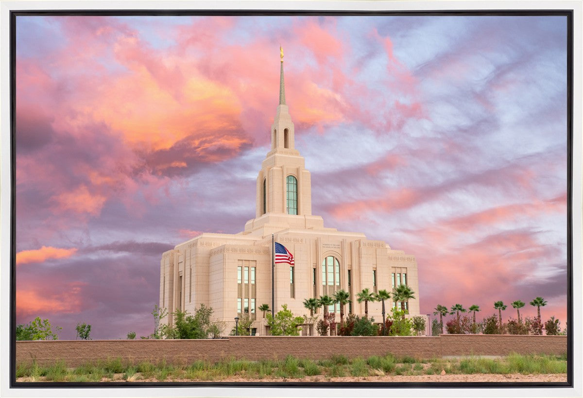 Red Cliffs Utah Sunset Glory