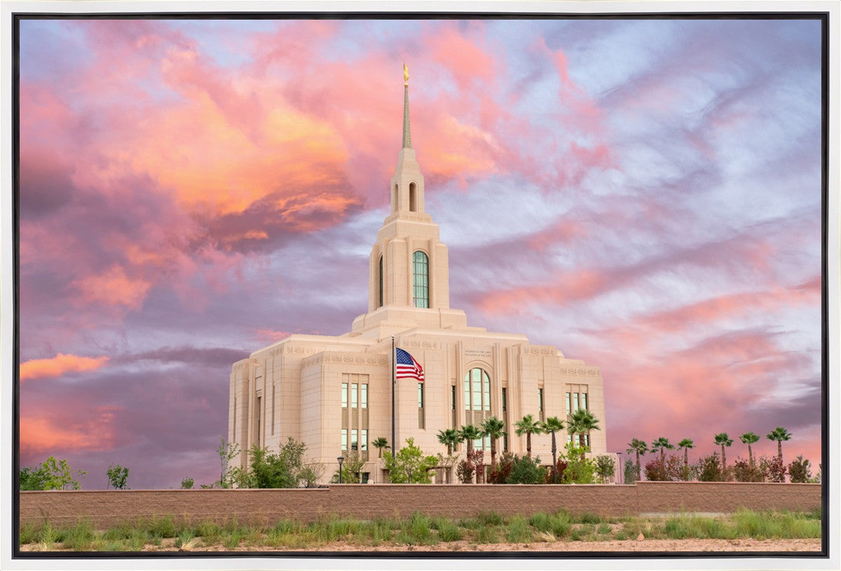 Red Cliffs Utah Sunset Glory