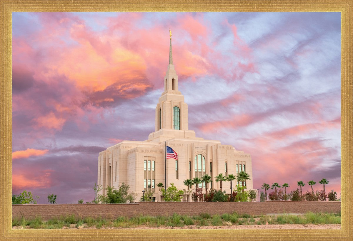 Red Cliffs Utah Sunset Glory