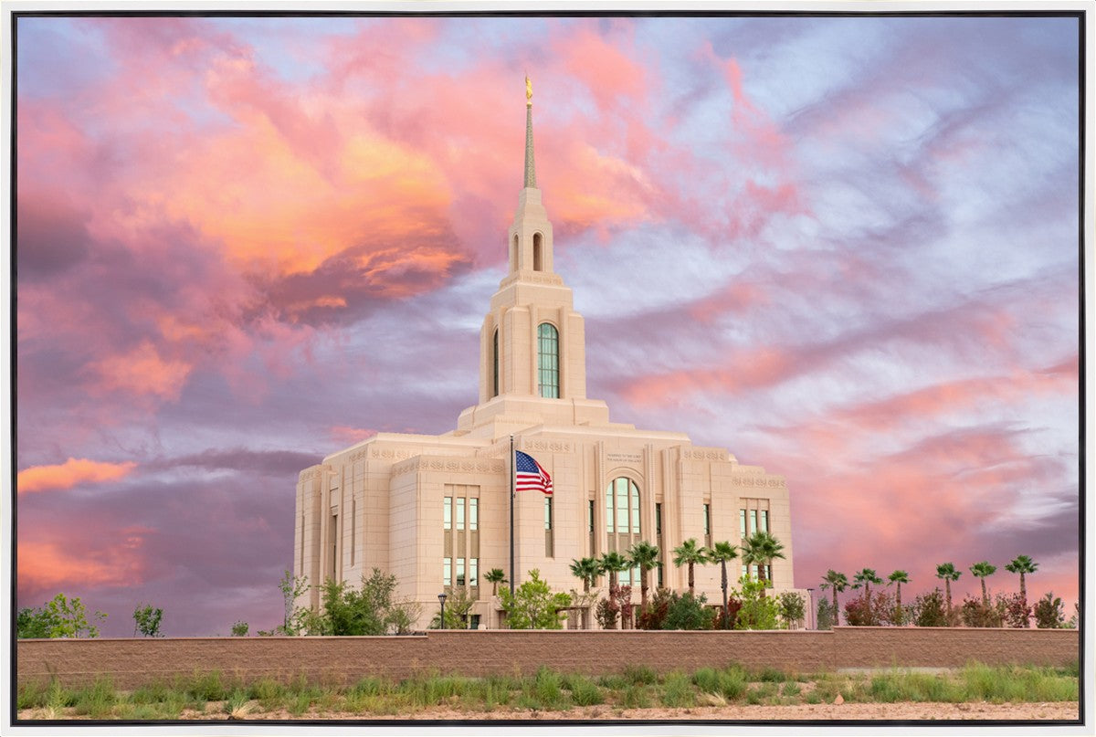 Red Cliffs Utah Sunset Glory