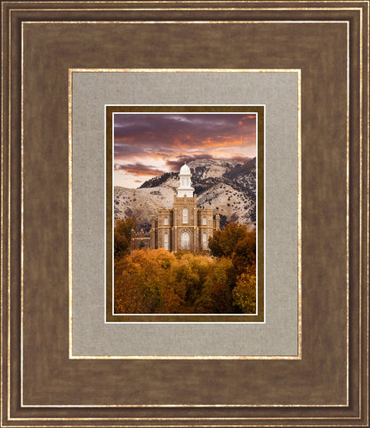 Logan Utah Fall Sunrise