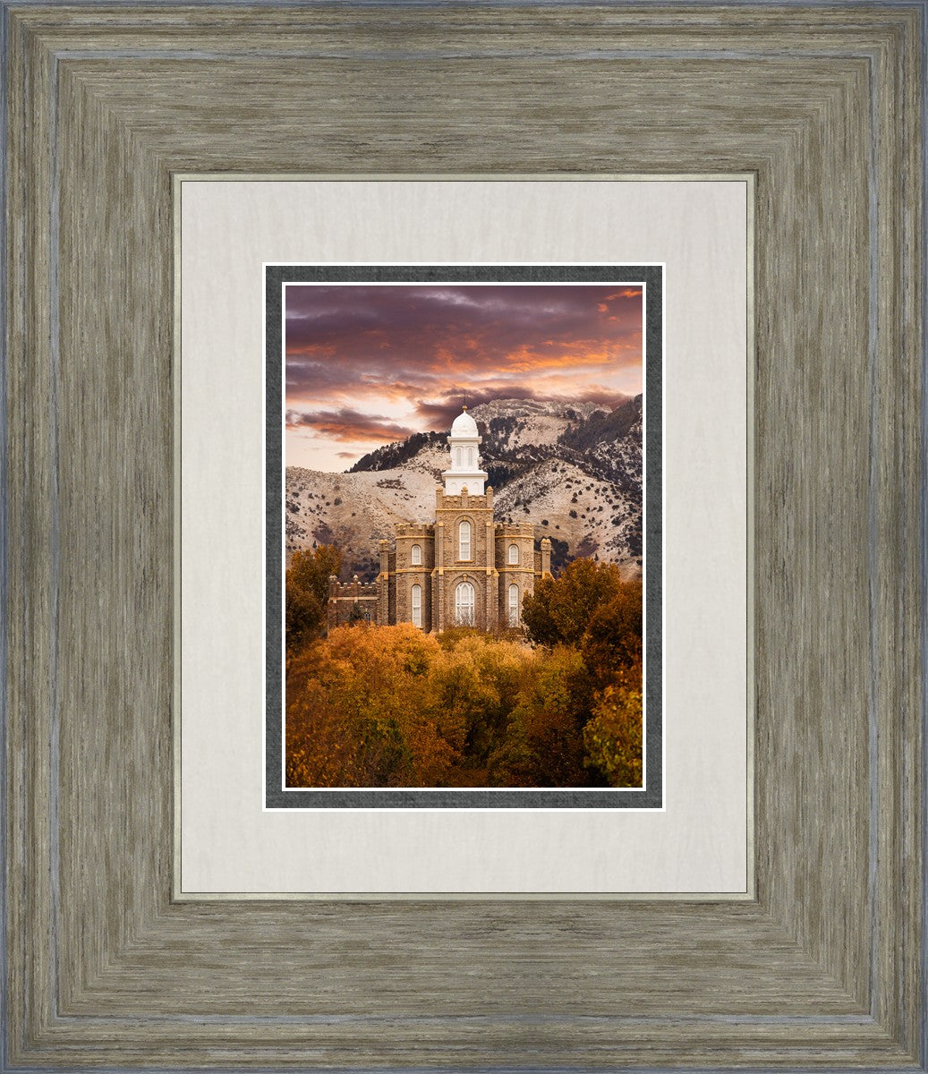 Logan Utah Fall Sunrise