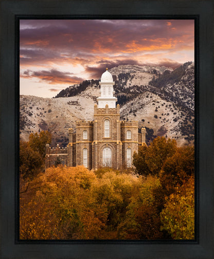 Logan Utah Fall Sunrise