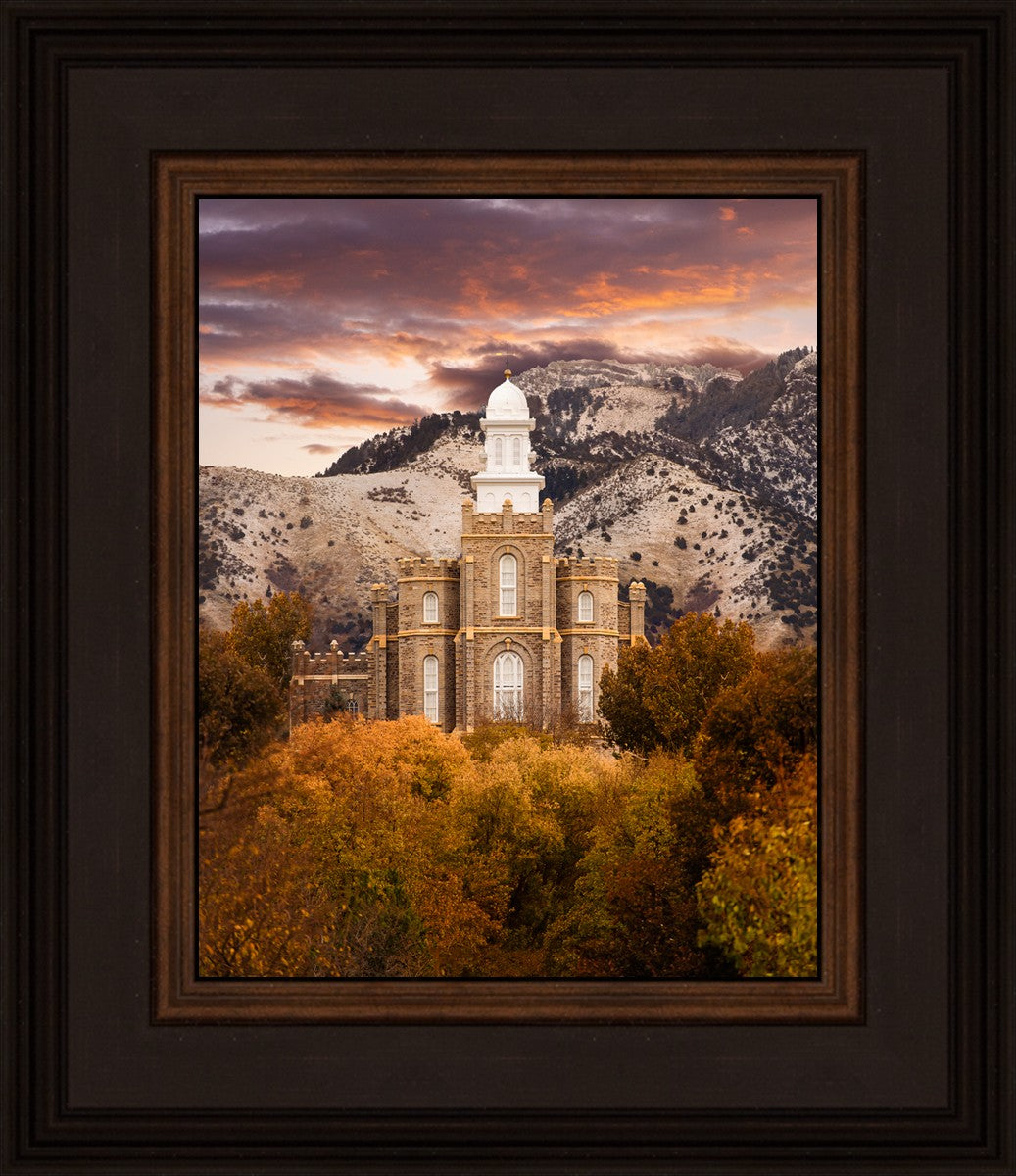 Logan Utah Fall Sunrise