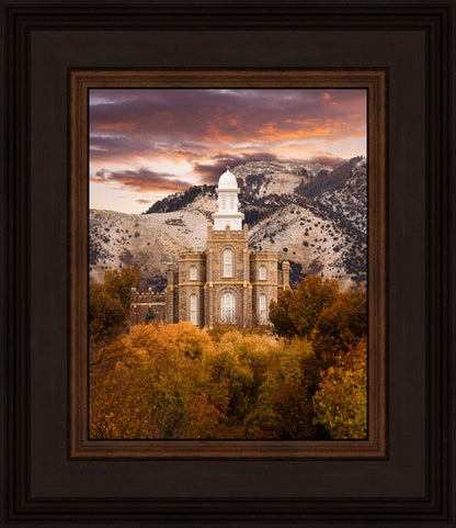 Logan Utah Fall Sunrise