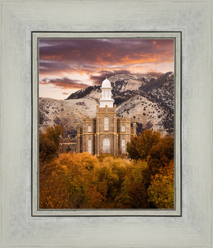 Logan Utah Fall Sunrise