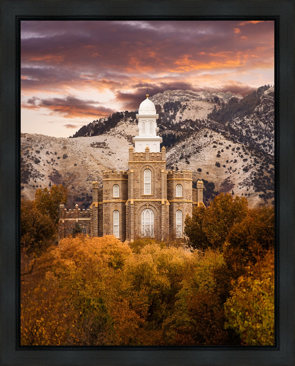 Logan Utah Fall Sunrise