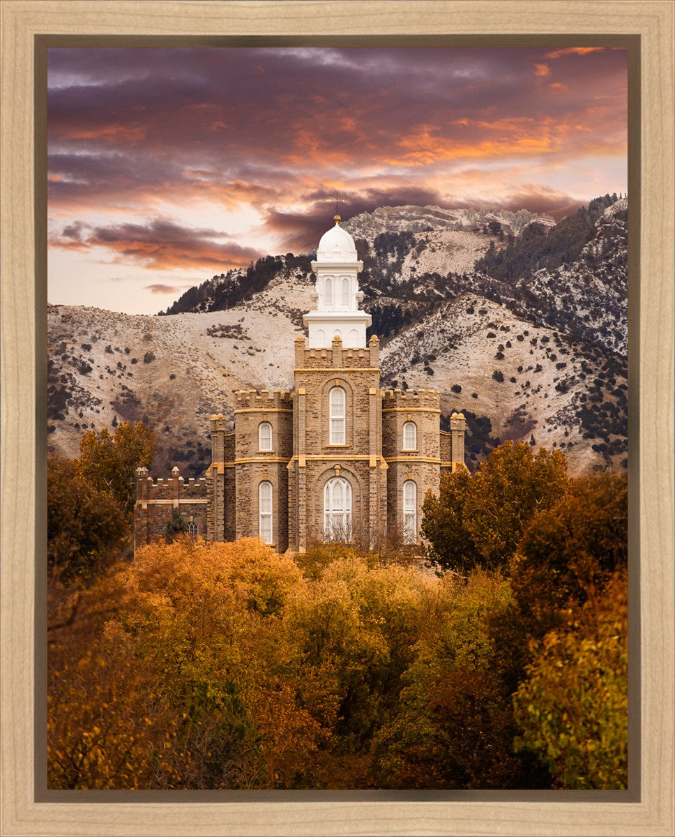 Logan Utah Fall Sunrise