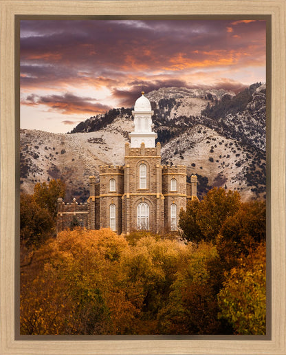 Logan Utah Fall Sunrise