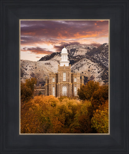 Logan Utah Fall Sunrise