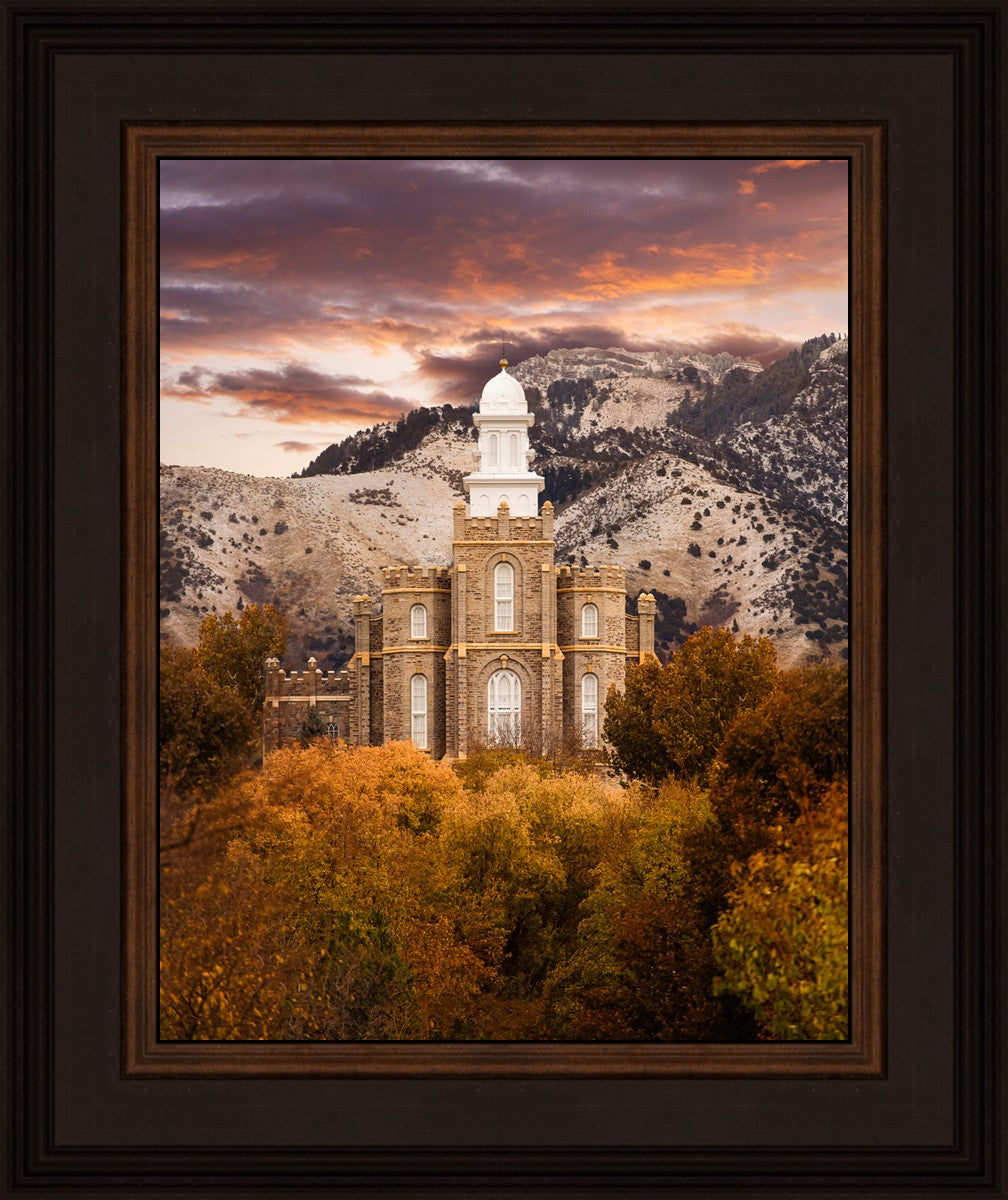 Logan Utah Fall Sunrise