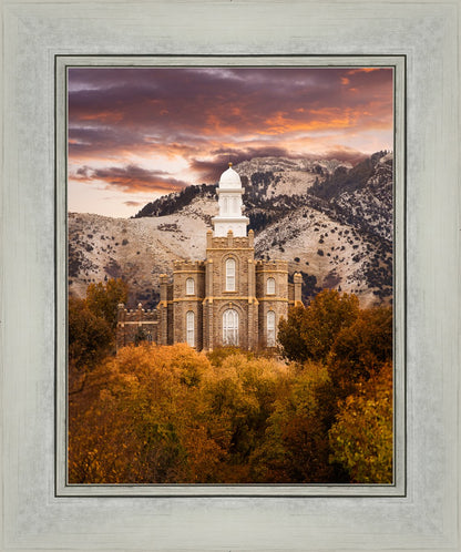 Logan Utah Fall Sunrise