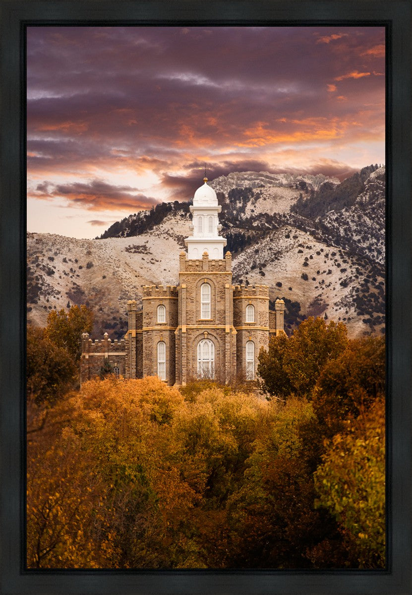 Logan Utah Fall Sunrise