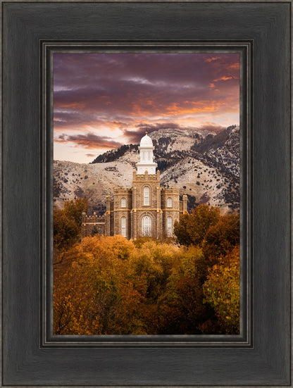 Logan Utah Fall Sunrise