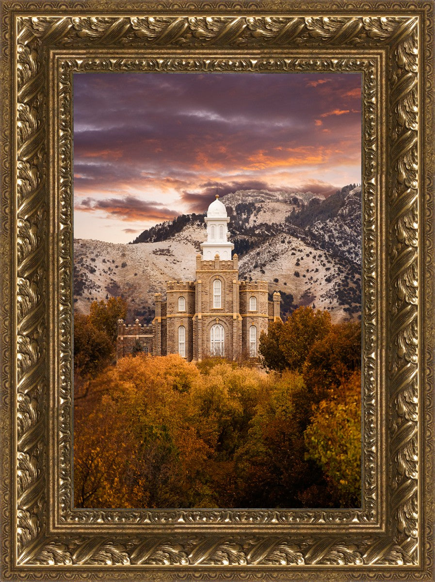 Logan Utah Fall Sunrise