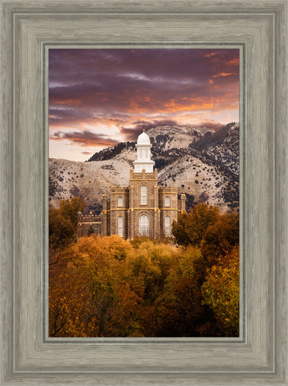 Logan Utah Fall Sunrise