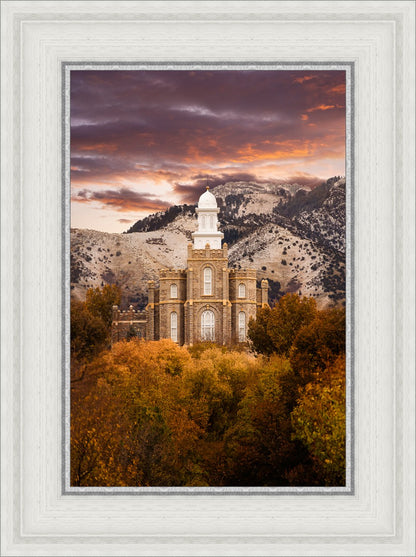 Logan Utah Fall Sunrise