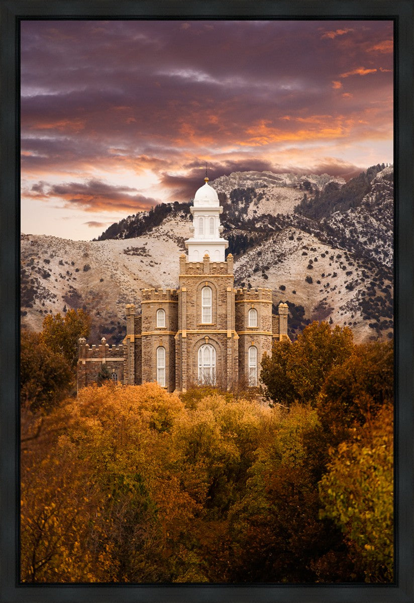 Logan Utah Fall Sunrise