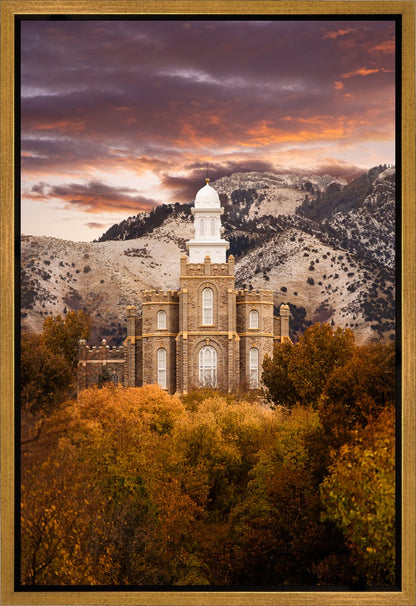 Logan Utah Fall Sunrise