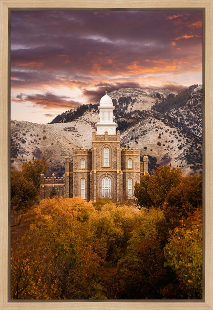 Logan Utah Fall Sunrise