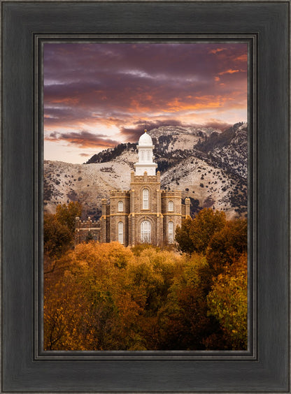 Logan Utah Fall Sunrise