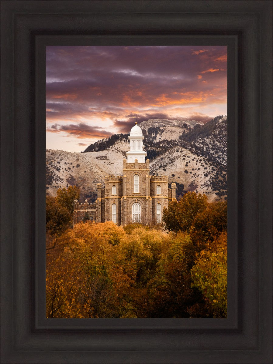 Logan Utah Fall Sunrise