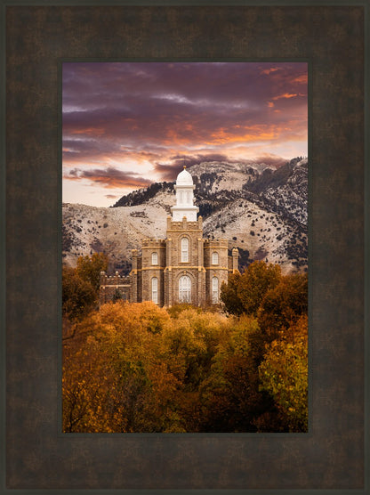 Logan Utah Fall Sunrise