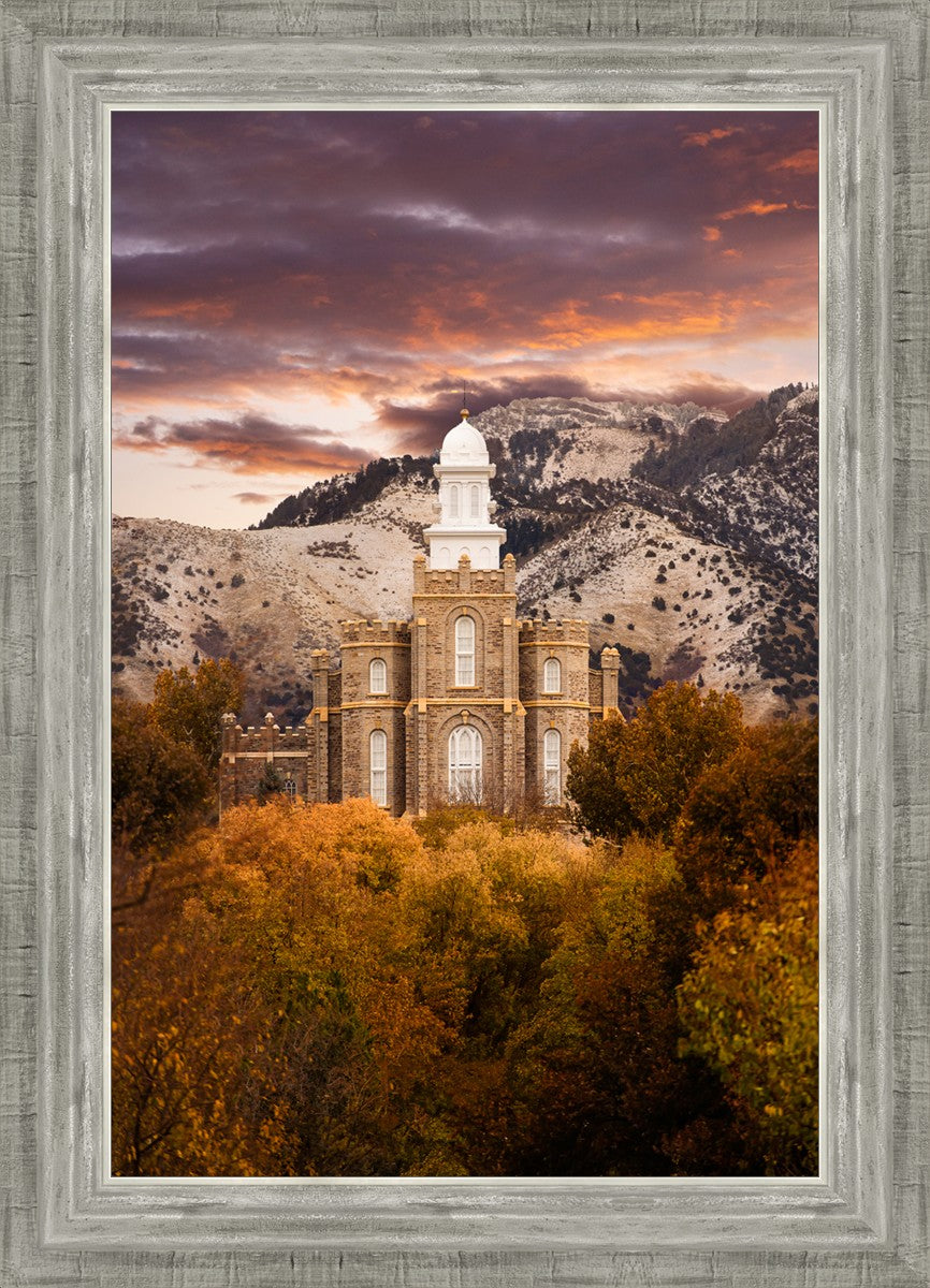 Logan Utah Fall Sunrise