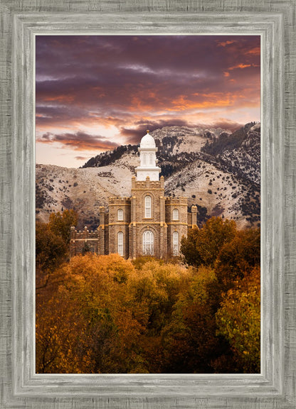 Logan Utah Fall Sunrise