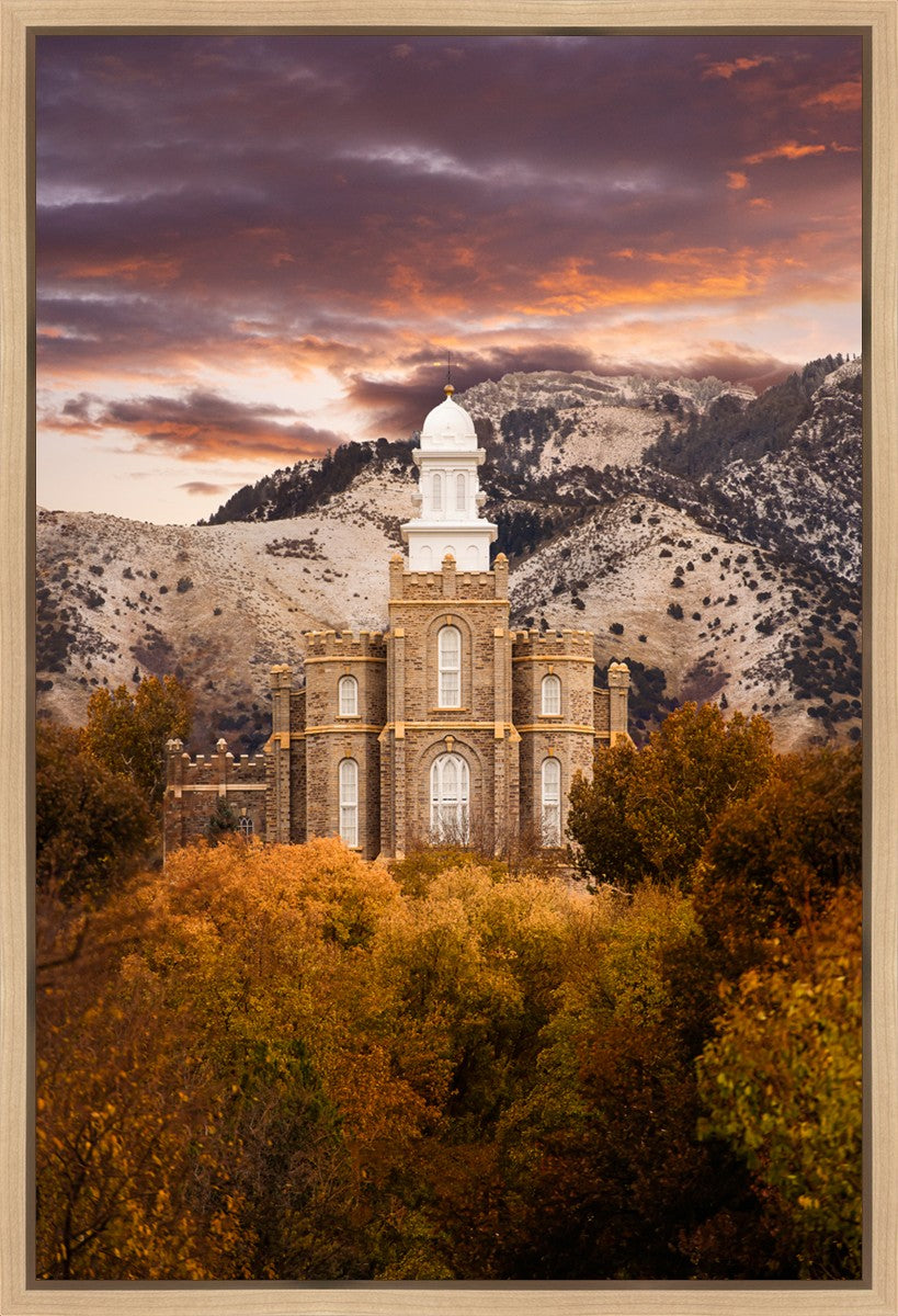Logan Utah Fall Sunrise