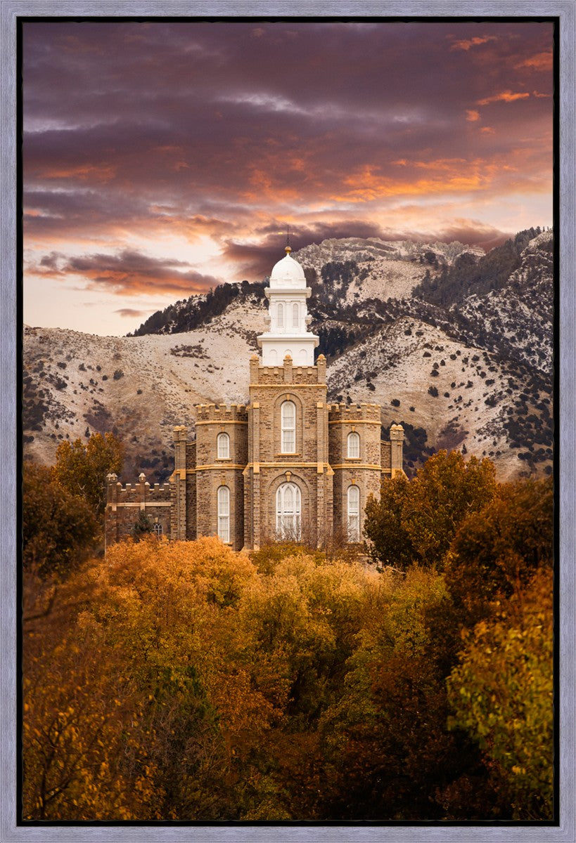 Logan Utah Fall Sunrise