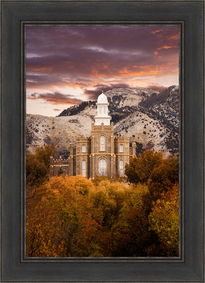 Logan Utah Fall Sunrise