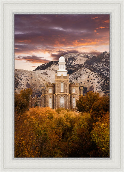 Logan Utah Fall Sunrise