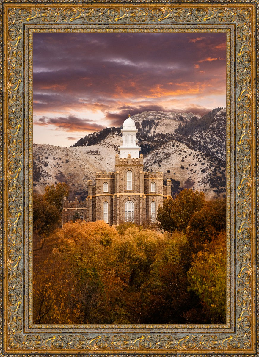 Logan Utah Fall Sunrise