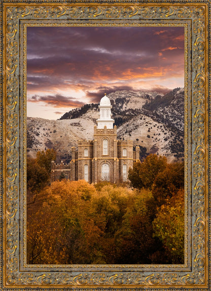 Logan Utah Fall Sunrise