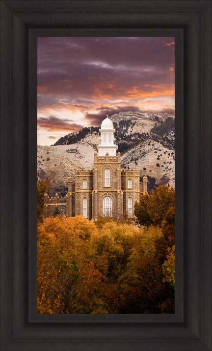 Logan Utah Fall Sunrise