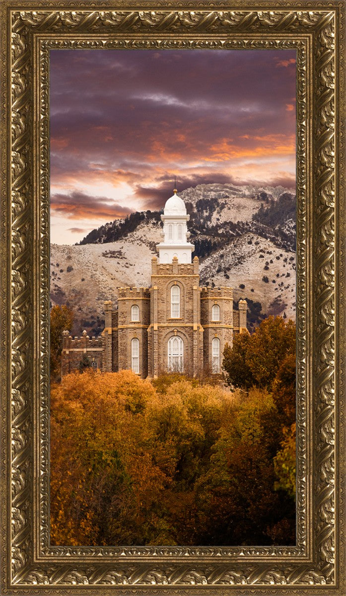 Logan Utah Fall Sunrise