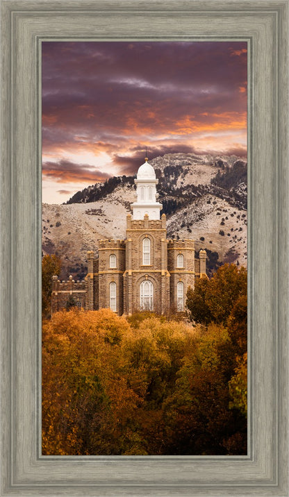 Logan Utah Fall Sunrise