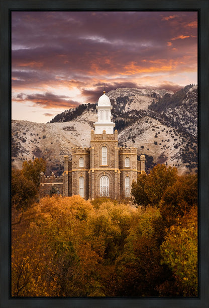 Logan Utah Fall Sunrise